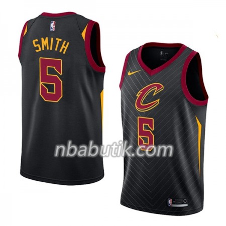 NBA Mænd Trøje Cleveland Cavaliers JR Smith 5 Nike 2017-18 Sort Swingman